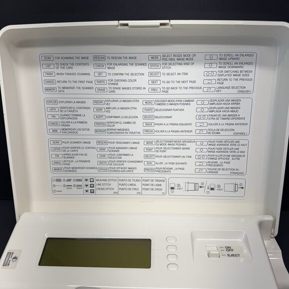 Kenmore Scan 19000 Embroidery Scanner For 19000 19001 Embroidery Machines - Picture 3 of 7